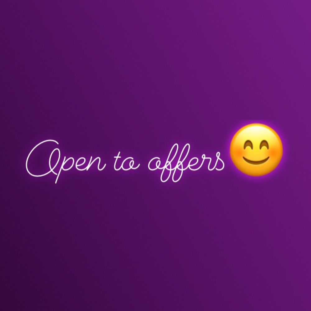 Open to all reasonable offers!